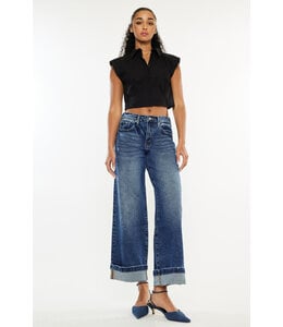 KanCan Sally High Rise Wide Leg Jeans