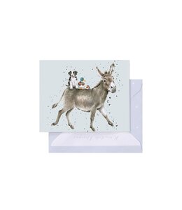 Wrendale Designs The Donkey Ride Enclosure Card