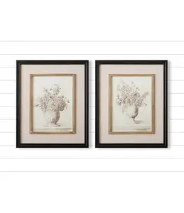 Audrey's Flower Vase Framed Print