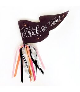 Cami Monet Trick or Treat Party Pennant Halloween Party Decor