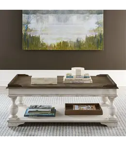 Liberty Furniture Abbey Road Lift Top Cocktail Table