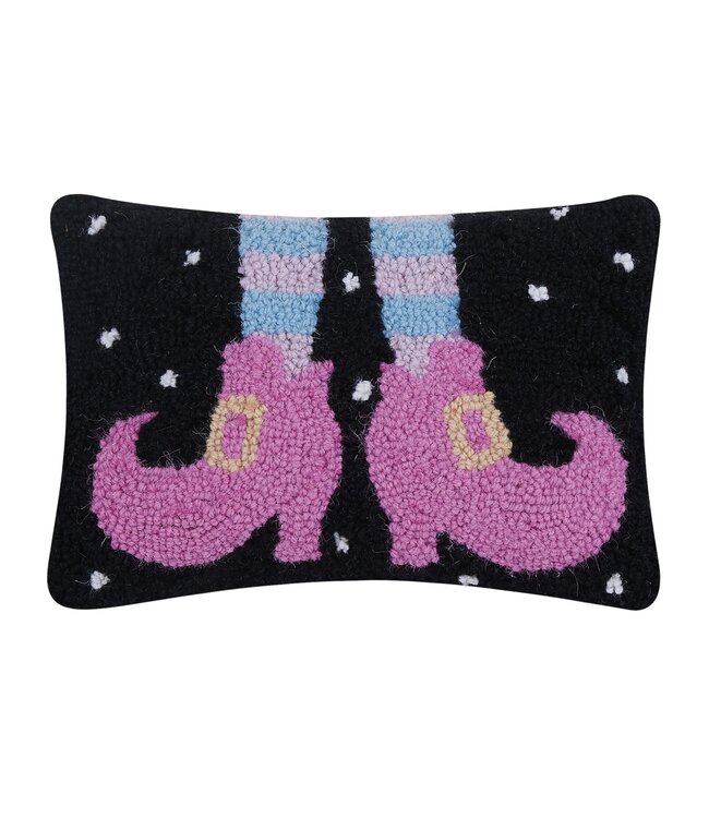 Witch's Shoes Hook Pillow