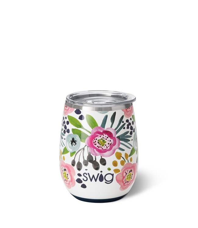 Swig Life Primrose Stemless Wine Cup (14oz)