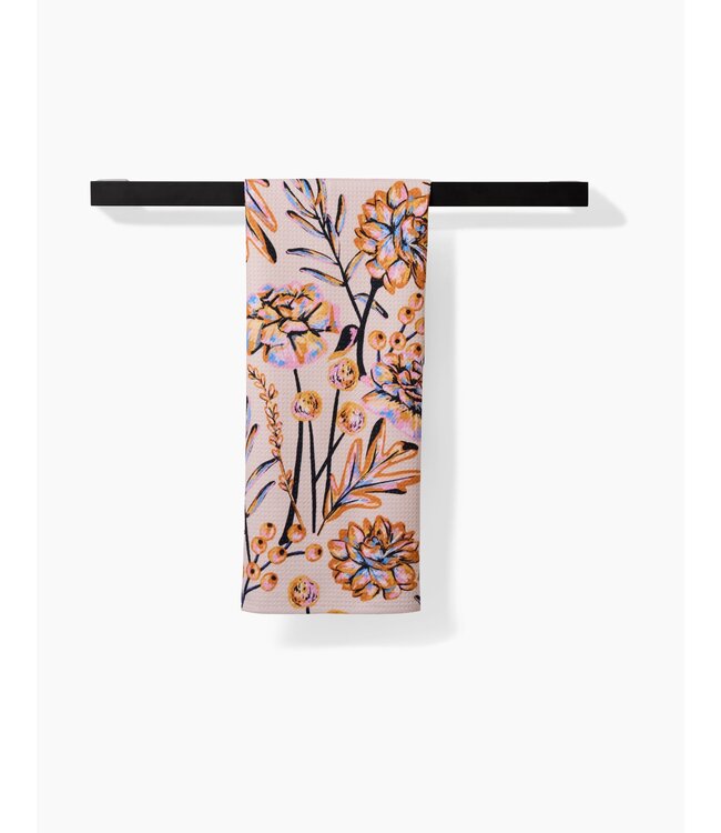 Geometry Autumn Bouquet Tea Towel