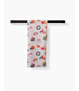 Geometry Fall Favorites Tea Towel