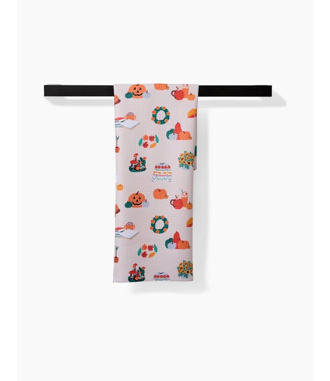 Geometry Fall Favorites Tea Towel