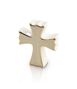 Nora Fleming White Cross Mini