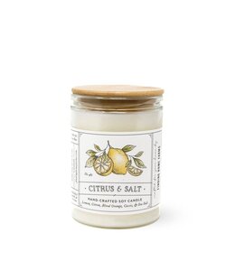 Finding Home Farms Soy Candle, Citrus & Salt, Fresh Scent