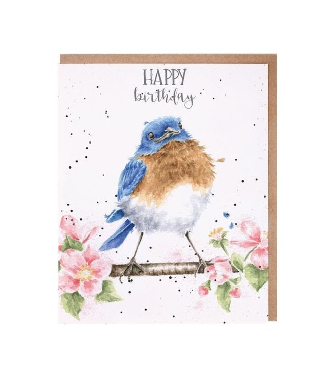 Wrendale Designs 'The Bluebird's Song' Birthday card