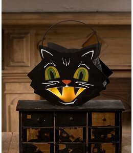 Bethany Lowe Designs Mr. Cool Cat Lantern