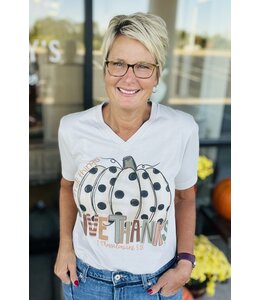 Give Thanks Pumpkin Tee