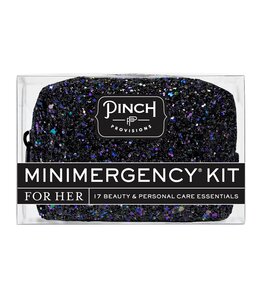 Pinch Provisions Black Glitter Bomb Minimergency Kit