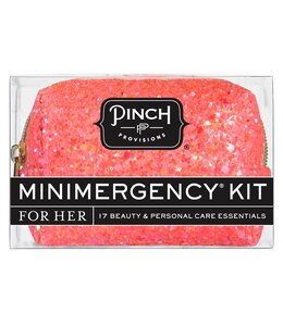 Pinch Provisions Coral Glitter Bomb Minimergency Kit
