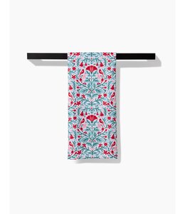Geometry Cardinal Tea Towel