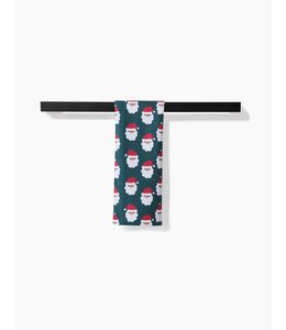 Geometry Santa Santa Bar Towel