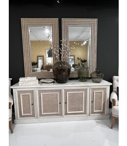 Jeffan Atlantis 4 Door Sideboard with Weave Inset Doors