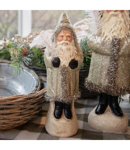 Ragon House Champagne Glitter Belsnickle with Feather Twig