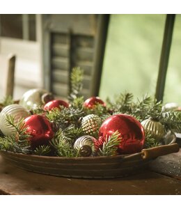 Ragon House Red Kugel Ornament (2")