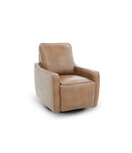 Barcalounger Mara Fresco Honey Swivel Recliner