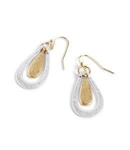 Whispers Swinging Teardrop Earrings