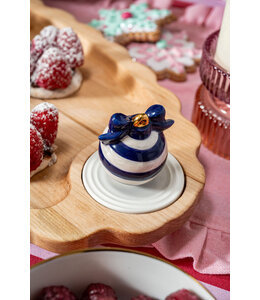 Nora Fleming deck the halls—blue