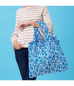 rockflowerpaper Botanical Blu Bag Reusable Shopper Tote