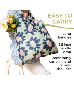 rockflowerpaper Callie Blu Bag Reusable Shopper Tote