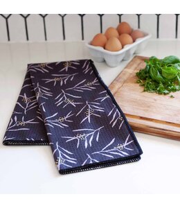 rockflowerpaper Karleen Blu Kitchen Tea Towel