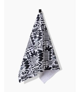 Geometry Queen of Hearts Tea Towel
