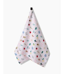 Geometry Fresh Produce Tea Towel
