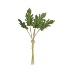 K&K Interiors Real Touch Split Leaf Philodendron Bundle