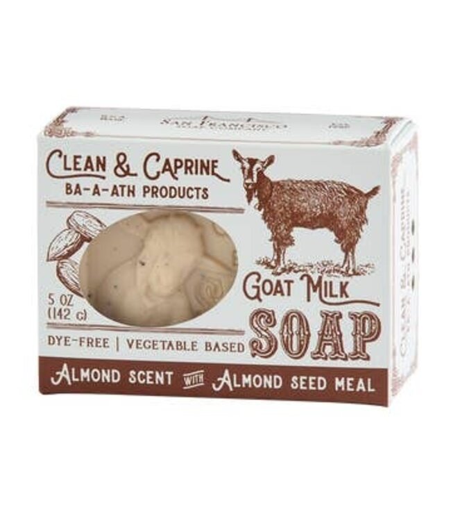 San Francisco Soap Co Almond Goat Milk 5oz Pressed Bar Soap