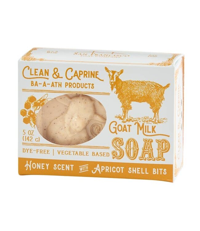 San Francisco Soap Co Honey Goat Milk 5oz Pressed Bar Soap