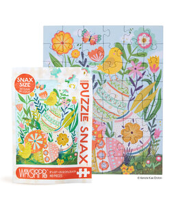 WerkShoppe Easter Garden 48 Piece Puzzle Snax