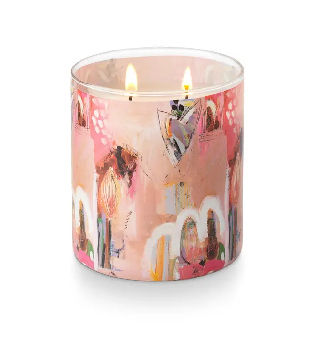 Illume Coconut Milk Artist Glass Candle