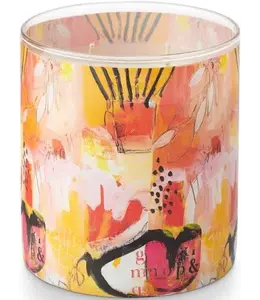 Illume Pineapple Cilantro Artist Glass Candle