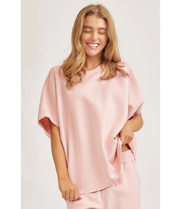 Dear Scarlett Poncho Top + Bell Bottom Modal Set