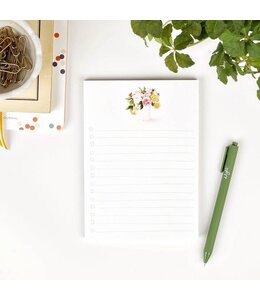Emily Lex Studios Hobnail Bouquet Checklist Notepad