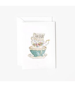 Emily Lex Studios Teacups Mini Notecard