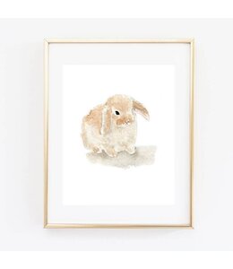Emily Lex Studios Bunny Art Print (8x10)