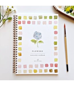 Emily Lex Studios Flowers Watercolor Workbook
