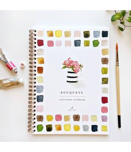 Emily Lex Studios Bouquets Watercolor Workbook