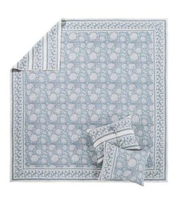 Levtex Adare Blue Quilt Set Full/Queen