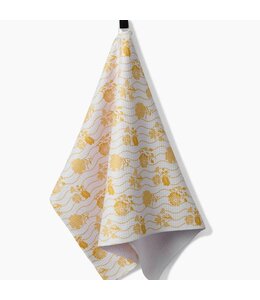 Geometry Spring Wave Tea Towel