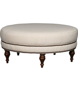 Mayo 9132F51 Table Ottoman:  Catalina Check Onyx