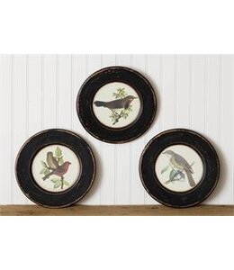 Audrey's Bird Wooden Plate (3 Styles)