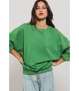 Urban Daizy Crew Neck  Organic Cotton  Sweatshirt