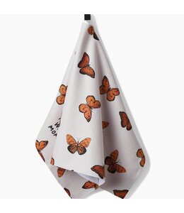 Geometry Flutter Love Tea Towel