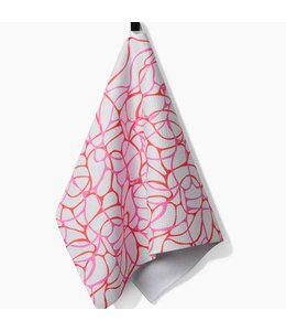 Geometry Bubble Abstract Tea Towel