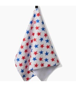 Geometry Funky Stars Tea Towel